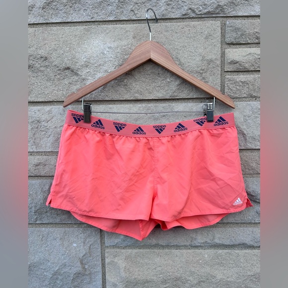 NWT Adidas Coral Fusion  Beach Shorts Swimwear  Women's Size Large - Picture 1 of 5